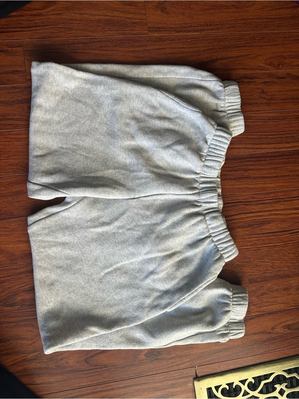 Brandy Melville Heather Gray Cuffed Sweats
